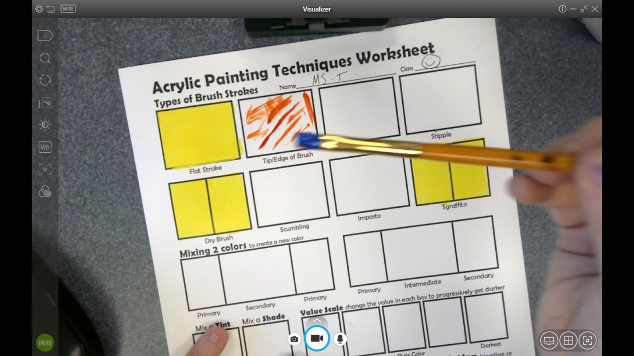 Art II Acrylic Painting Techniques YouTube Art II Acrylic Painting Techniques YouTube