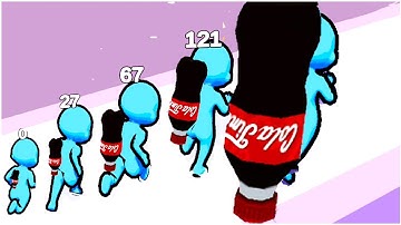 Soda Rush 3D - Gameplay Walkthrough - Levels 1-20