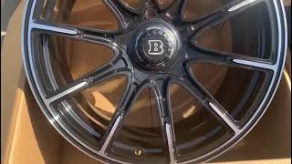 forged monoblock z wheels 19 20 21 22 5x112 5x130 for Brabus Mercedes Porsche