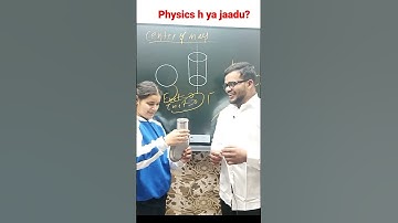 physics h ya jaadu ?  COM balance glass on plate 😂😀#shorts