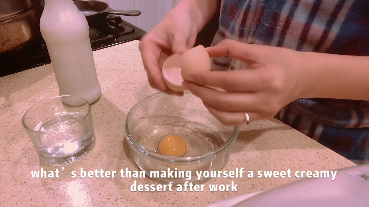 Mindful cooking coconut milk steam egg pudding YouTube