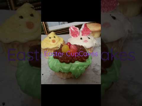 Make Easter Theme Cupcakes #cupcake #easter