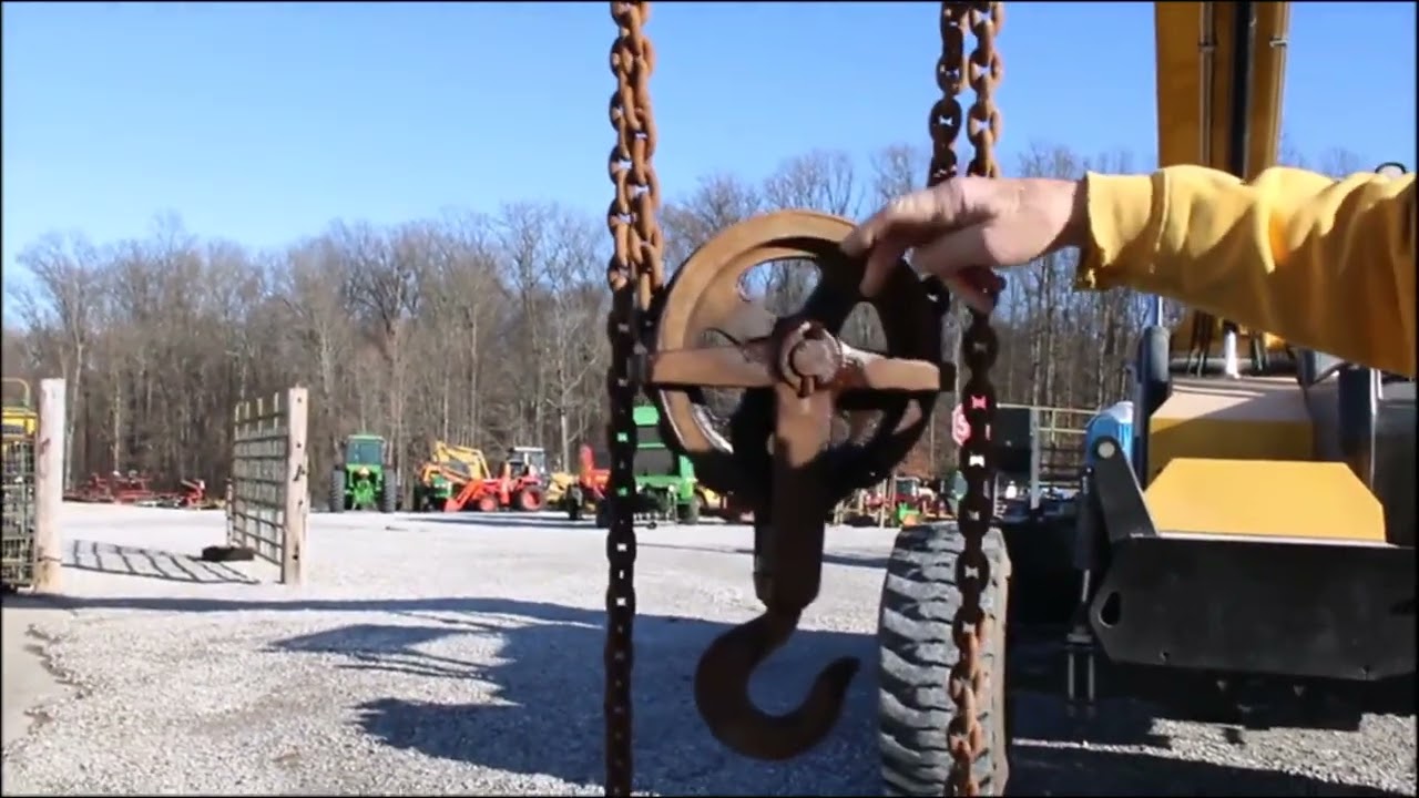 CHESTER / WRIGHT CHAIN HOISTS QTY2 For Sale