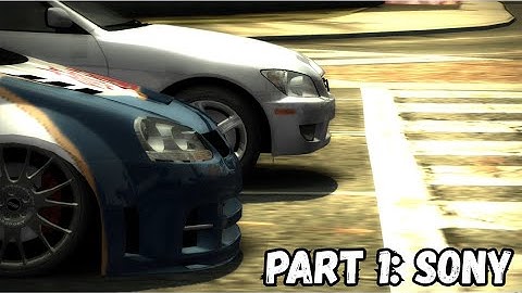 NFS: Most Wanted (2005) — Silent Walkthrough [No Commentary] | Part 1: Sony Races & Blacklist Battle