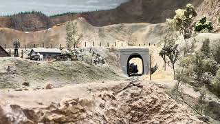 Steam Train hauls down the Tehachapi Loop!