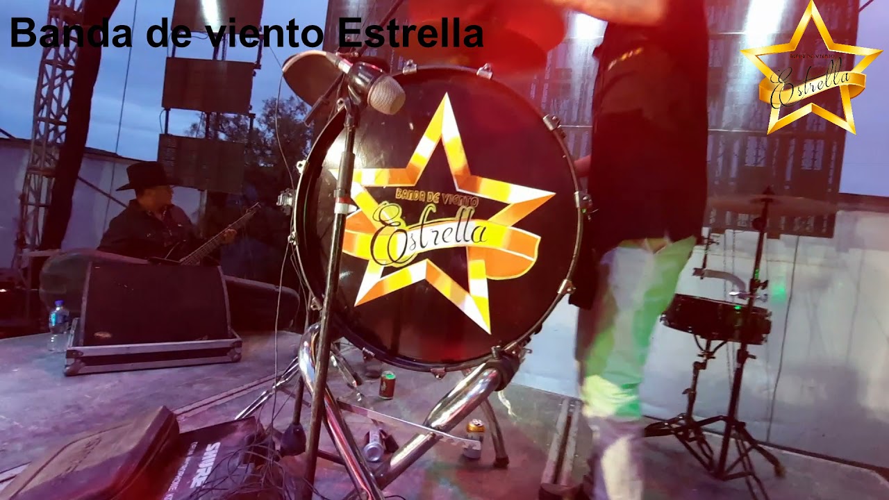 Banda de viento Estrella Baile en El Mezquital Villa de Arriaga SLP