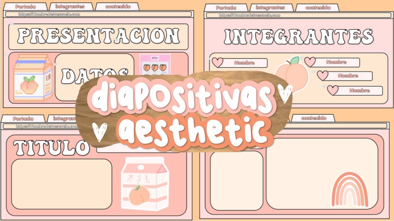 Diapositivas aesthetic en Powerpoint// Fernanda✨? - YouTube