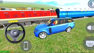 💓💓💓💓 Train VS Range Rover Car - Indian Bikes Driving 3D Simulator Game - Game Game