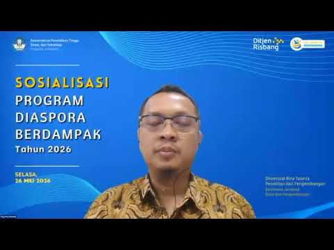 Sosialisasi Diaspora Berdampak 2026