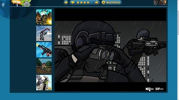 How to play Strike of War levels 1+2, on Kizi com