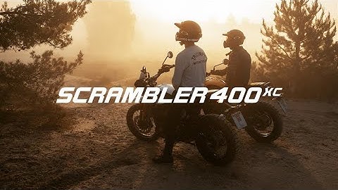 Introducing the NEW Scrambler 400 XC