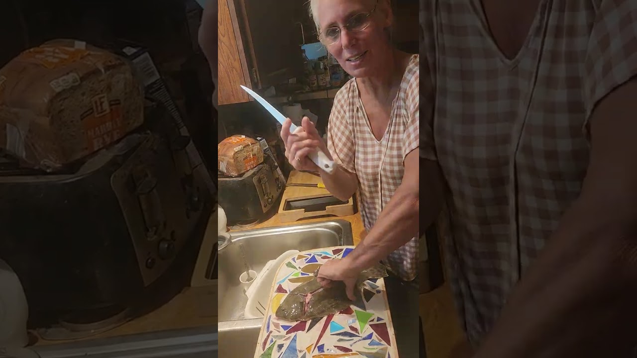 Cleaning Flounder