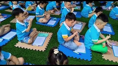 Rung Chuông Vàng Trường Mầm Non Ánh Dương Xanh 2024