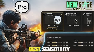 Best PUBG New State Sensitivity & Controls For All Gyro + Non Gyro | CYRUS Esports 