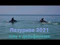 Лазурное 2021. Шоу дельфинов