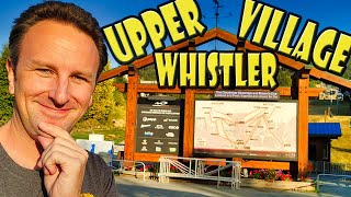 Exploring the Upper Village in Whistler Canada