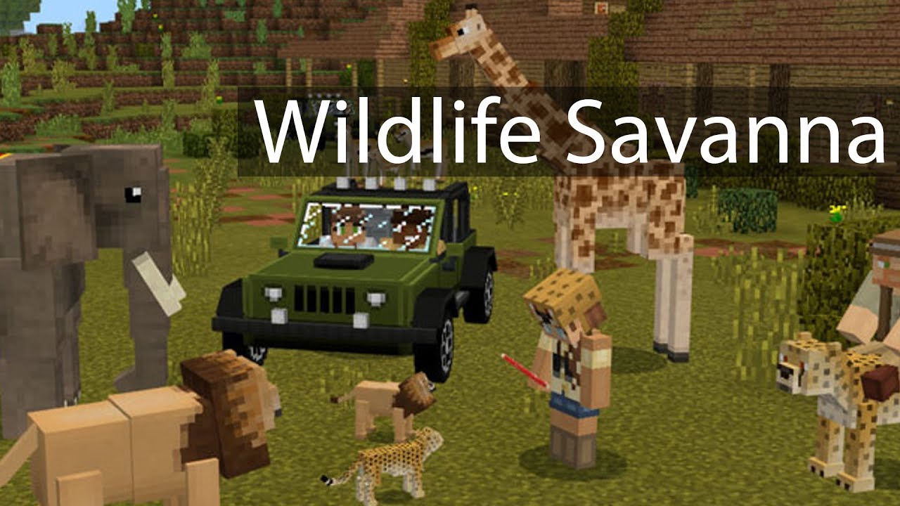 safari animals minecraft