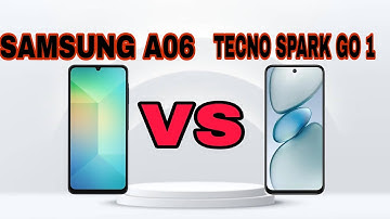SAMSUNG A06 VS TECNO SPARK GO 1 / FULL COMPARAISON ✅