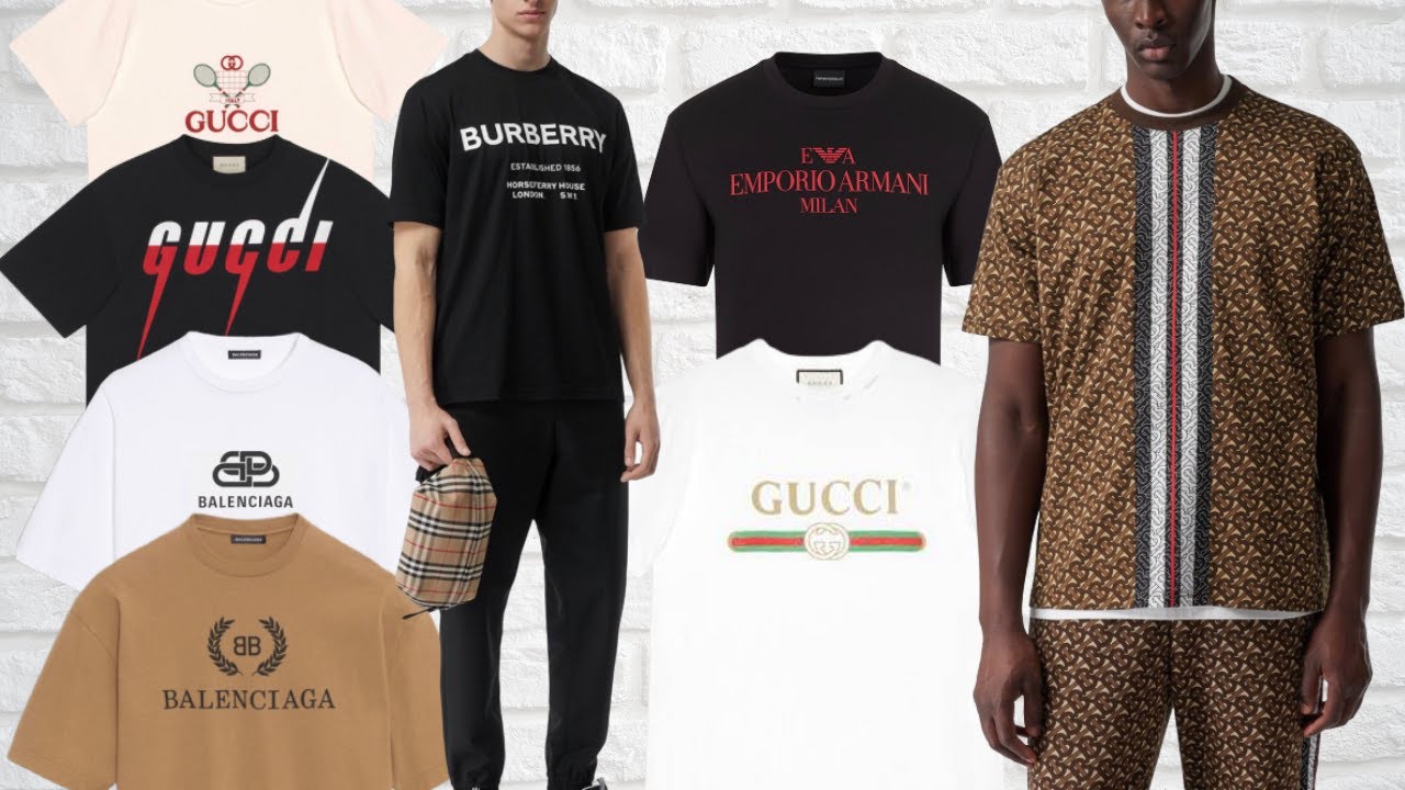 gucci armani shirts