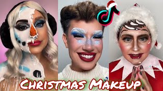 ❄️🎄 𝓒𝓱𝓻𝓲𝓼𝓽𝓶𝓪𝓼 Makeup - TikTok Compilation| SFX, Christmas Filter Choose My Makeup Trend☃️