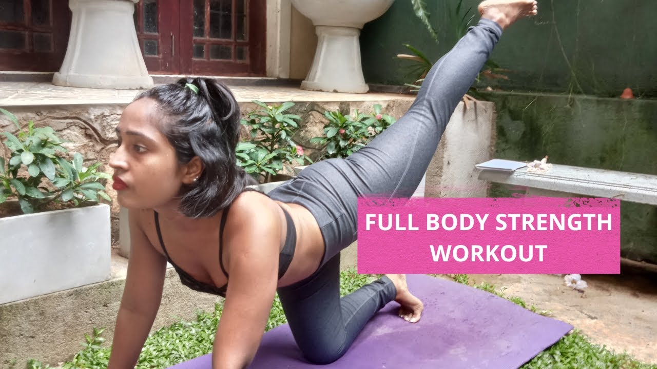 Full Body Strength Workout I No Equipment I Strength Training I Full