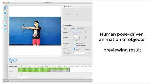 PoseTween: Pose-driven Tween Animation