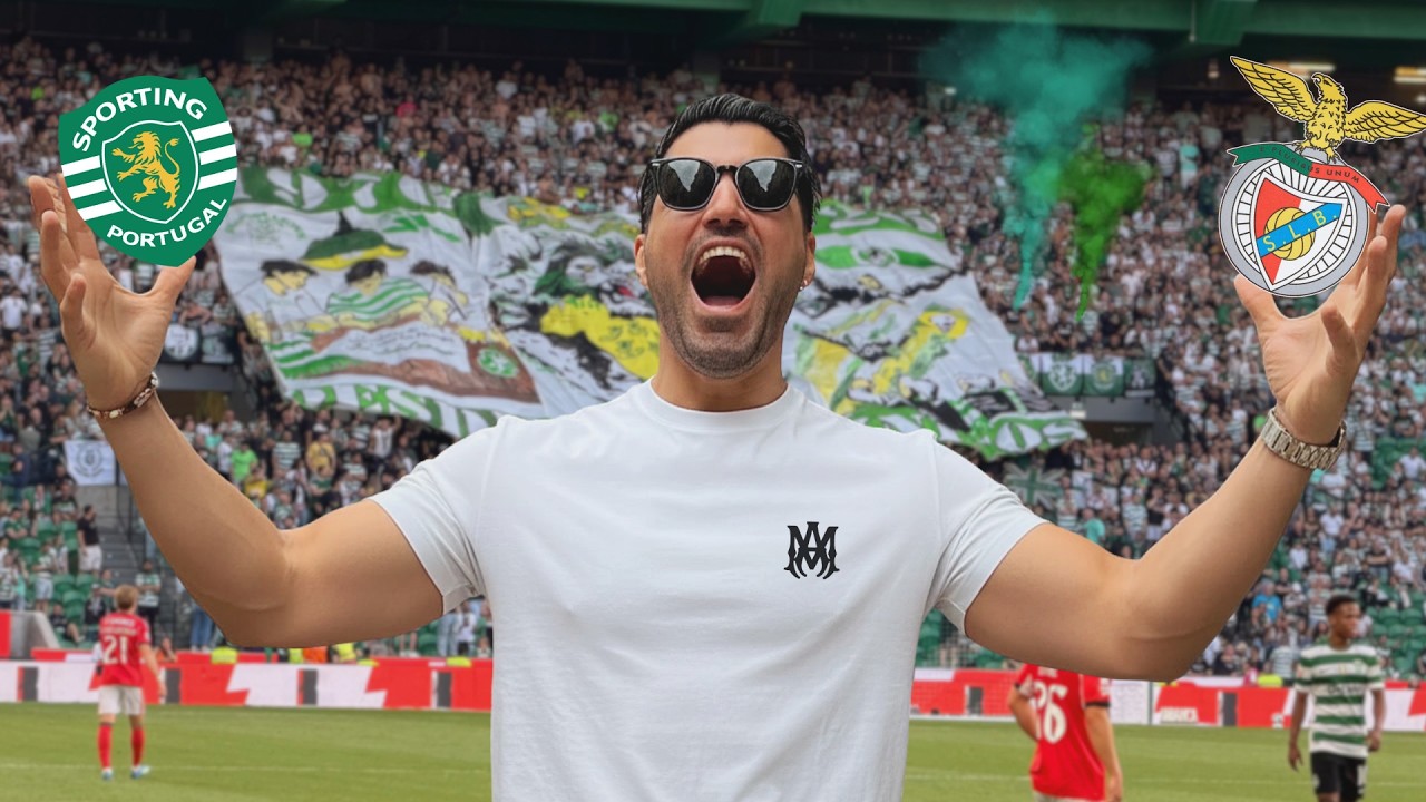 Lisbon Derby Chaos! Sporting 1–2 Benfica Vlog