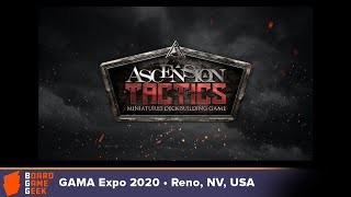 Ascension Tactics: Miniatures Deckbuilding Game — game preview at GAMA Expo 2020