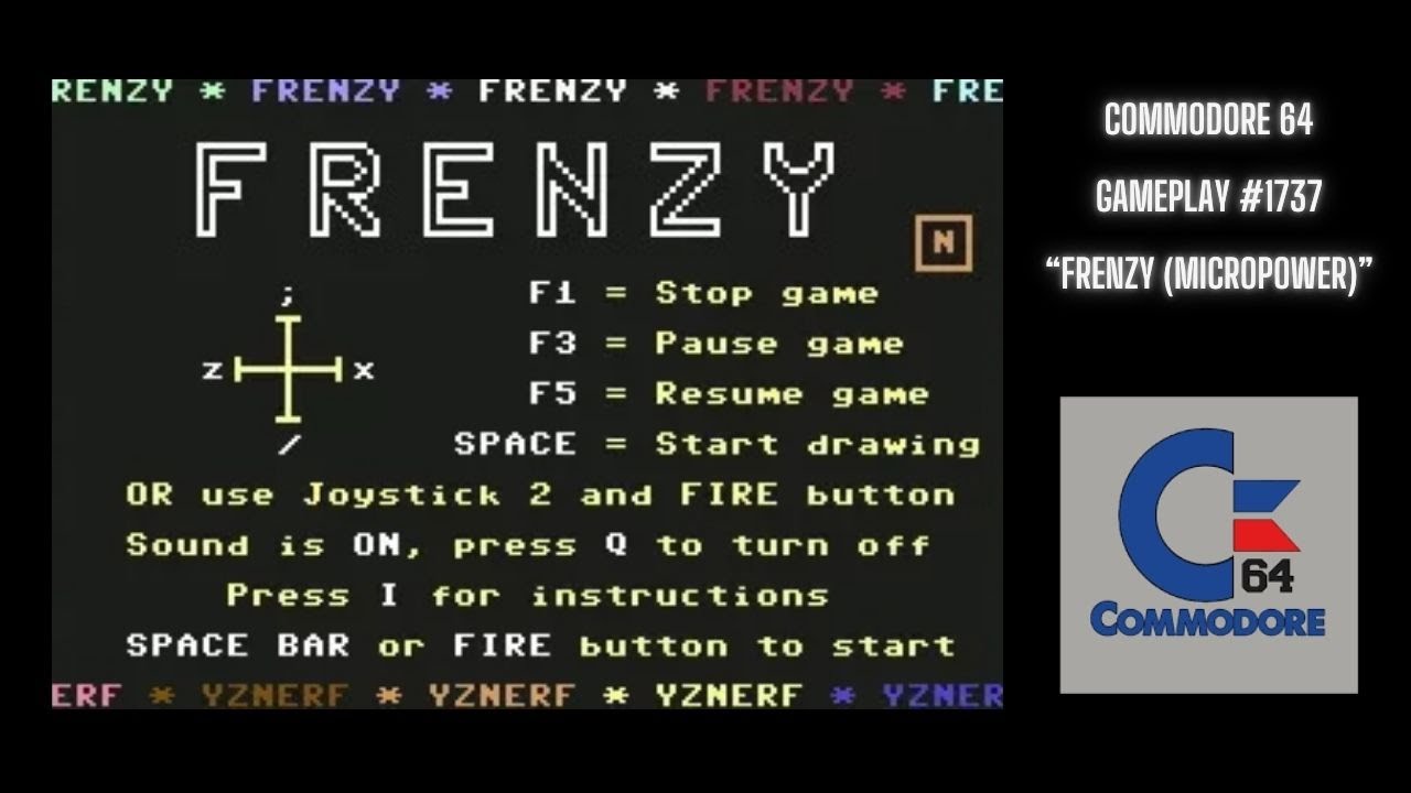 Frenzy (MicroPower) (Commodore 64 / Gameplay 