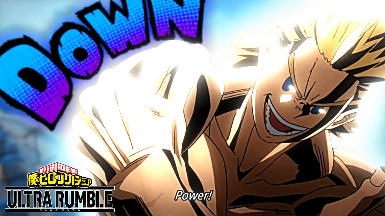 Быстрый Мирио неуязвим в режиме My Hero Ultra Rumble.