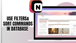 Famous HOW TO USE FILTERS AND SORT COMMANDS IN DATABASE ON NOTION Wealth
