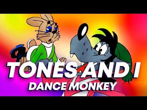 Клипы для детей. ' DANCE MONKEY' @tonesandi (Funny mult version)