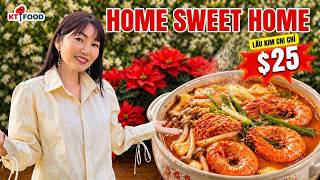 Tham Quan Vườn Sau Nhà KT Food 🍜 Chia Sẻ Cách Nấu Lẩu Kim Chi Hàn Quốc Ăn Là Ghiền 🍜🍜
