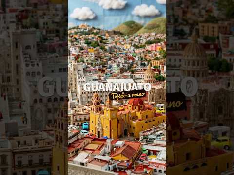 𝐆𝐮𝐚𝐧𝐚𝐣𝐮𝐚𝐭𝐨 tejido a mano 🧶 así se ven los lugares de nuestro Estado 🫶🏻 .