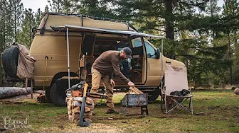 Spring Creek Serenity | Peaceful Camp Day, Scenic Hike & Vanlife with Ben