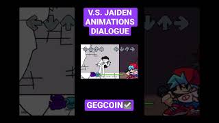 FNF V.S. JAIDENANIMATIONS MID-SONG DIALOGUE [Friday Night Funkin’] #shorts