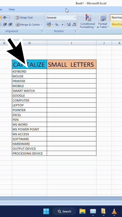 how-to-capital-letter-to-small-letter-in-excel-by