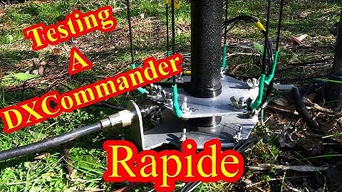 I built a DXCommander Rapide Vertical for HF Radio Comms. Morse Code, Ham Radio, Wiltshire Man