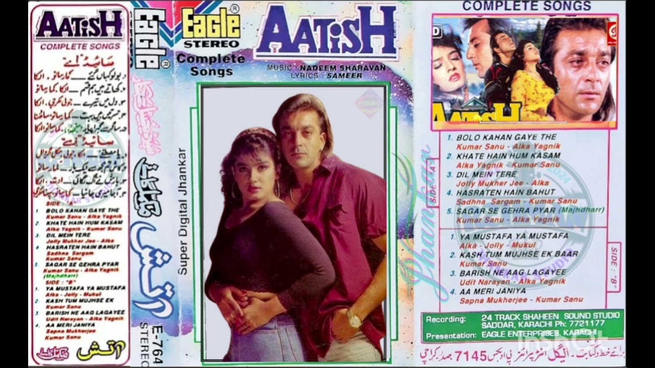 Bolo Kahan Gaye The | Eagle Super Digital Jhankar | Kumar Sanu & Alka | Aatish 1994