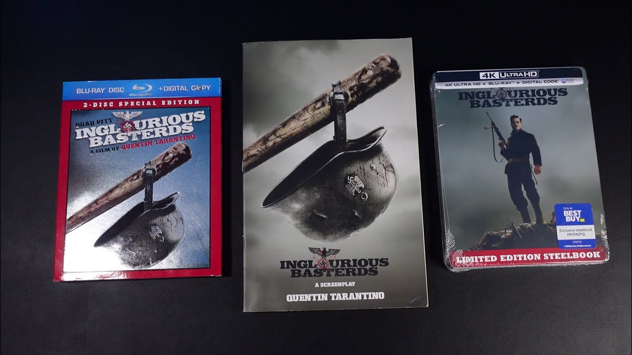 Inglourious Basterds [4K Ultra-HD + Blu-Ray-SteelBook édition