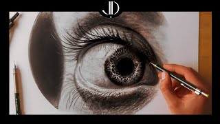 How to Draw a Hyperrealistic Eye || Step by Step Tutorial