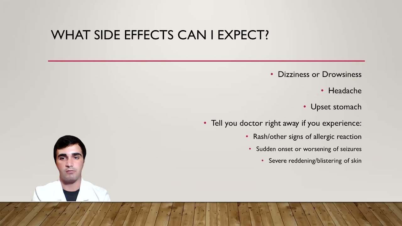 Keppra/Levetiracetam Patient Counseling