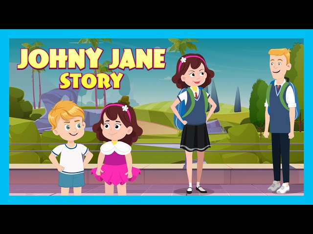 Johnny u0026 Jane Story | Tia u0026 Tofu Stories | English Moral Stories | Fairy Tales u0026 Bedtime Stories class=