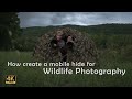 Come creare un capanno mobile wildlife photography I Vlog ITA + ( ENG SUBS)