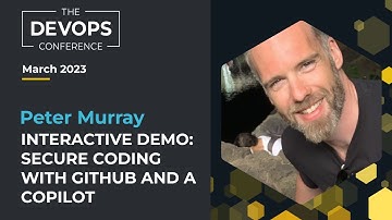 DEMO: Secure Coding with GitHub and Copilot | Peter Murray | The DEVOPS Conference - Global 2023