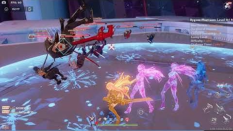 Tower of Fantasy BYGONE PHANTASM | FRIGG Frost Comp Rotation and Grouping