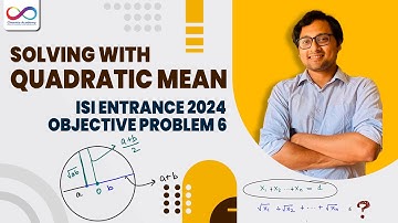 Solving Olympiad Problem with Quadratic Mean | ISI Entrance 2024 Objective 6 | Math Olympiad Algebra