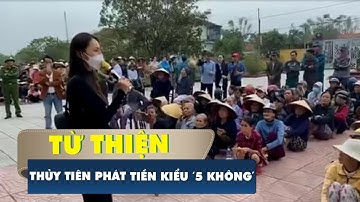 Đã có báo cáo chi tiết hoạt động từ thiện của ca sĩ Thủy Tiên ở Hải Lăng