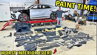 Rebuilding A Wrecked Lamborghini Urus Part 15!!!