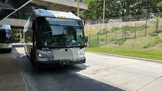 MARTA: On Board 2013 NF XN40 Xcelsior CNG #1475 On Bus Route 27 Via Piedmont Avenue NE: (05/24/2023)
